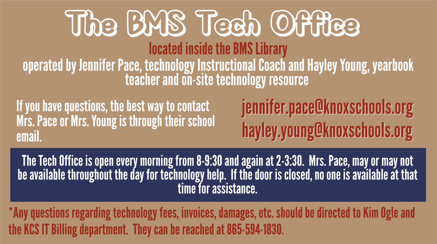 Tech Office Info